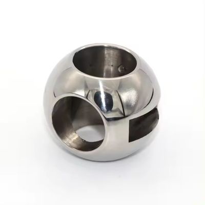 Εθνικό πρότυπο DN150-DN300 201/304/316L Τριπτυχιακή βαλβίδα σφαίρας από ανοξείδωτο χάλυβα με αντοχή στη διάβρωση και γυαλισμένη επιφάνεια